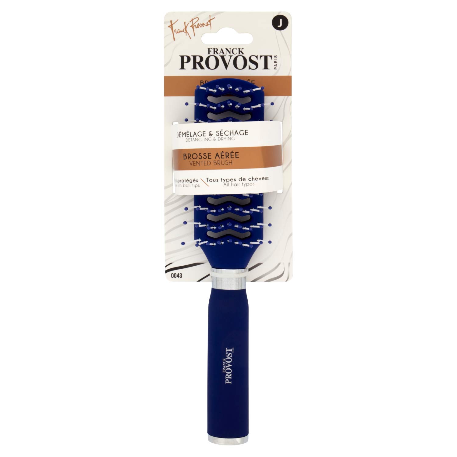 Franck Provost Vented Brush with Protected Plastic Bristles - Assorted Models