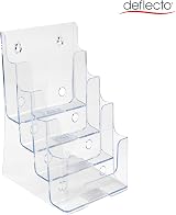 Deflecto 4 Tier A5 Portrait Literature Holder Pack of 4 Multi-Tier File Holder view 7