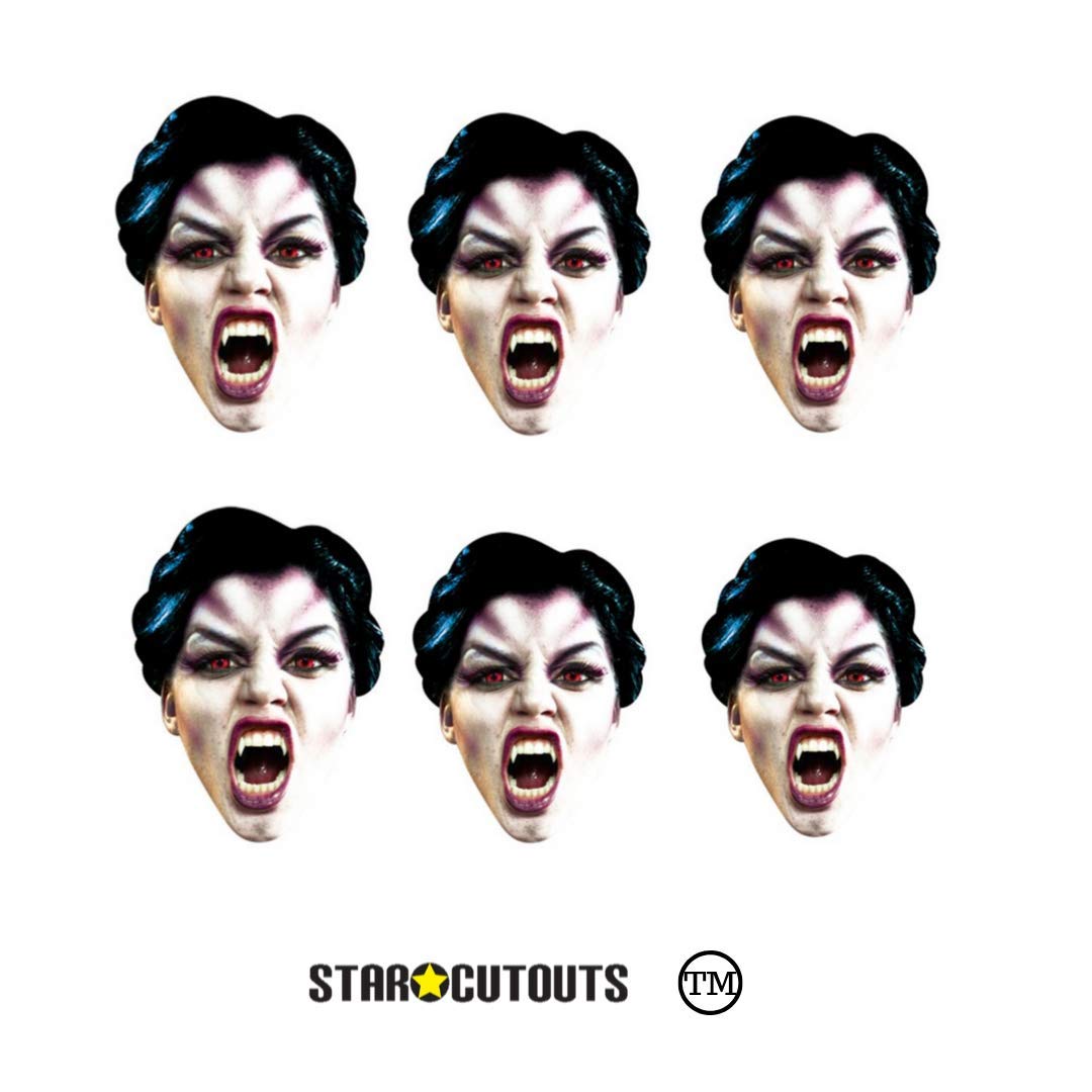 Star Cutouts – stsmp143 6 Vampire Mask For Adult – One Size