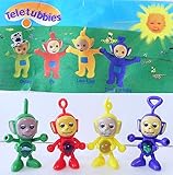 ONE Teletubbies Mini Figures Set Tinky Winky+Laa Laa+Dipsy+Po