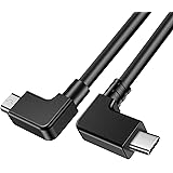 O'woda Micro USB to USB C OTG Data Cable USB B to Type C 90 Degree Wire for DJI Mavic Mini/Spark/Mavic 2 Pro & Zoom/Mavic Pro