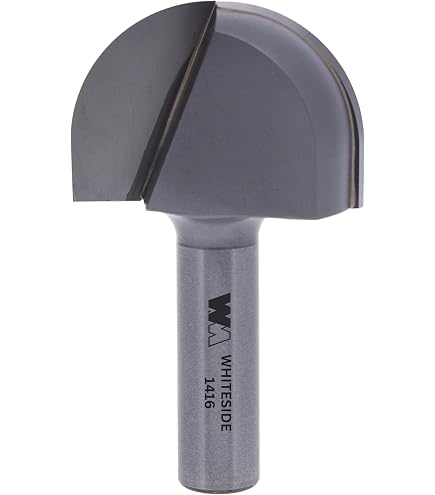 Whiteside 1415 Round Nose Router Bit: 1-1/2 Inch Cutting Diameter