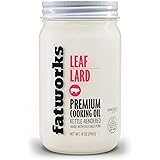 Fatworks, Pasture Raised Leaf Lard, a.k.a. "Baker's Lard", Artisanally Rendered, for Traditional & Gourmet Baking, Sauteeing,