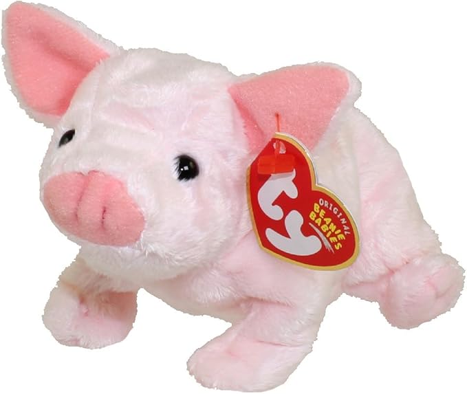 red pig beanie baby