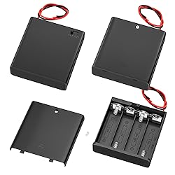 DAIERTEK 4 AA Battery Holder with Switch 6V Battery