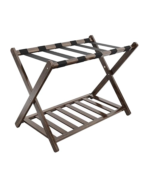 HONYQISHUO LUGGAGE RACK FOR GUEST ROOM, FOLDING SUITCASE...