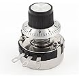 Uxcell a15082600ux0077 Carbon Linear Variable Potentiometer with Diameter Knob, WTH118-2W 10K Ohm