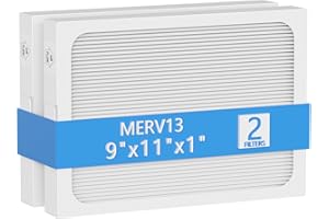 Cooyafan 9 x 11 x 1 MERV 13 Replacement Dehumidifier Filter Compatible with Santa Fe Compact70, Ultra70, Element, Compact2, UA 65H dehumidifier Models, 2 Pack