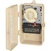 Intermatic T101R3 Timer Switch in Metal Enclosure, Color