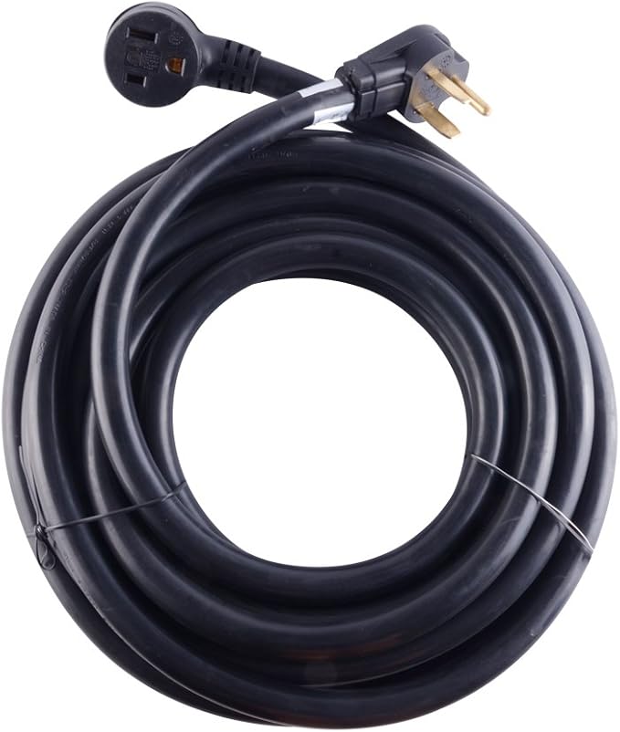 ALEKO 50 Amp 220 Volt Welder Extension Cord 8 AWG Power Extension for Welding Machines 25 ft