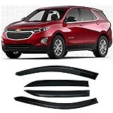 Puermto Side Window Visor Wind Vent Deflector for