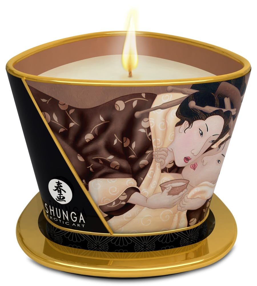 Shunga Massage Candle Intoxicating Chocolate 170 ml