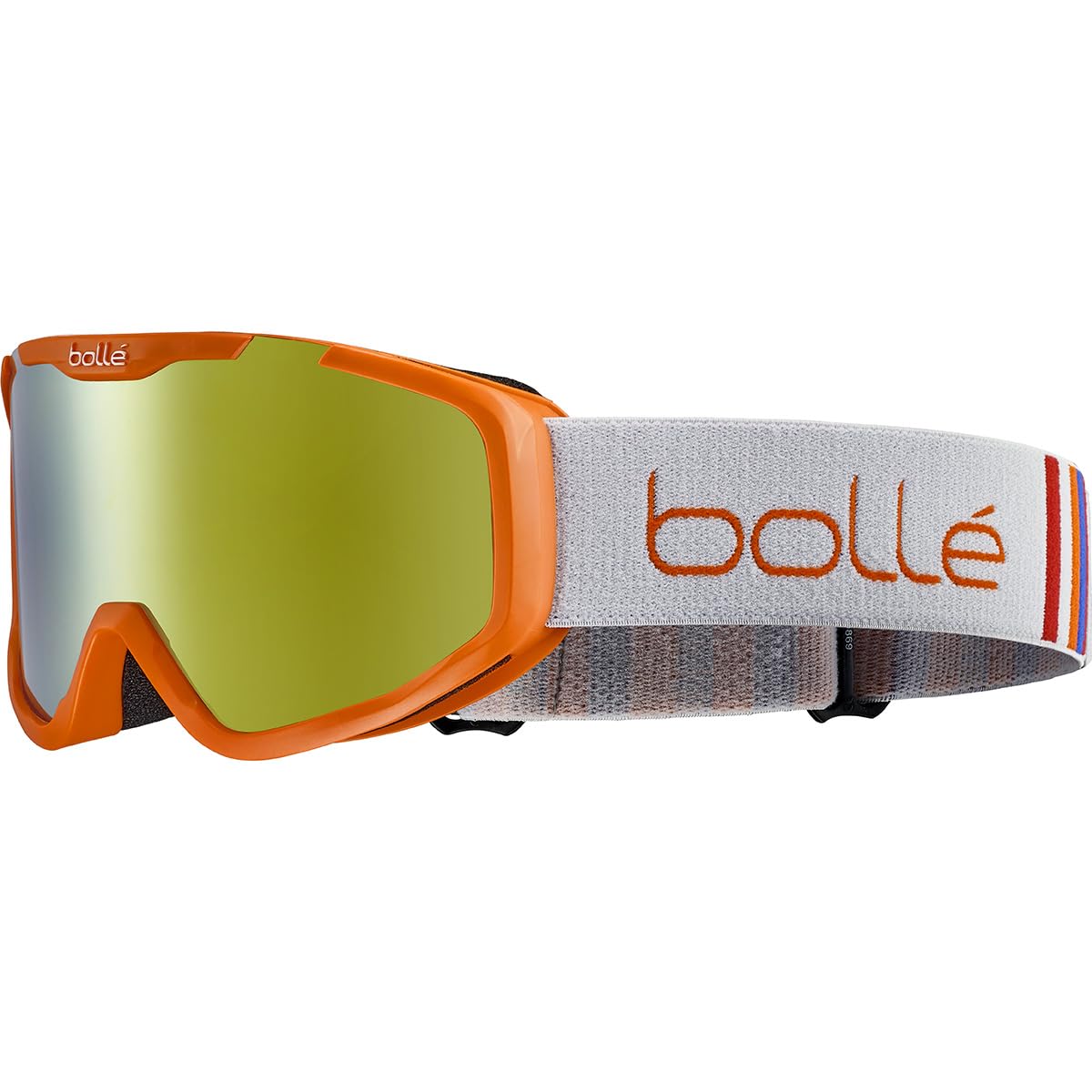 bollé - Rocket Plus, Orange Matte, Sunshine, Small, Snow Goggles, Unisex, Children