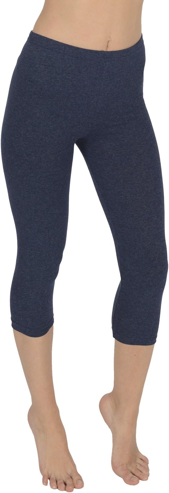 Women’s Cropped 3/4 Soft Leggings By Today Is Her ®, Plus Sizes, Extra Comfort Range
