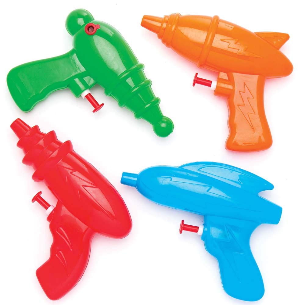 Baker Ross AR718 Space Shooter Water Pistols (Pack of 4)