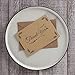 MAGJUCHE Rustic Kraft Thank You Cards - 32 Folded Note Cards – with Kraft envelopes