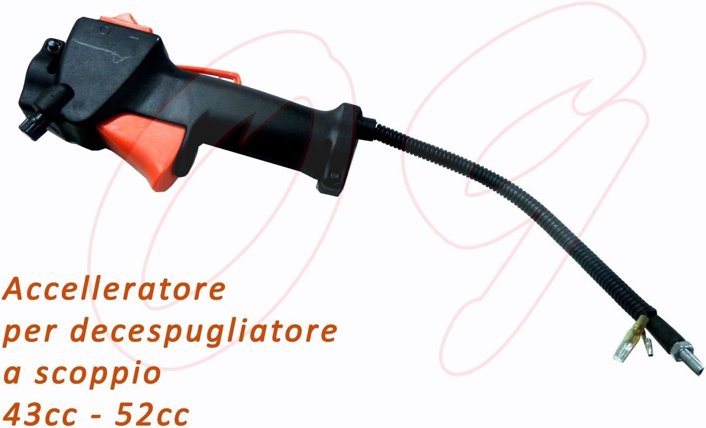 RICAMBIO ACCELERATORE COMPLETO DECESPUGLIATORE A SCOPPIO 43-52CC - Foto 5