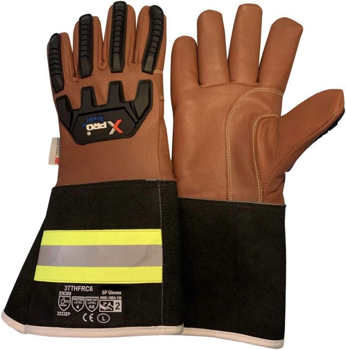 XPro Summer Impact/Cut Resis. Waterproof w/ANSI Cut A6, Puncture 4 & Impact 2 - - 