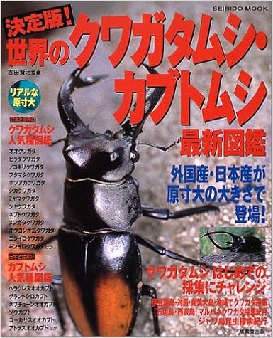 世界のクワガタ大図鑑 クワガタムシ150種 カブトムシ15種 カナブン ハナムグリ19種収録 エイムック 536 中古本 アウトレット