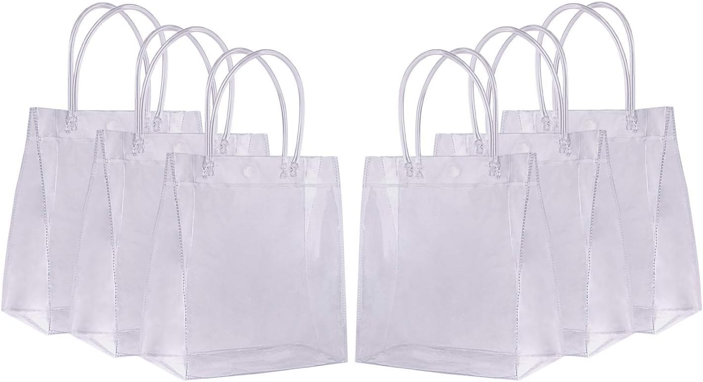 Clear Gift Bag, Sdootjewelry 36 Pcs Clear Gift Bags PVC Gift Bag with