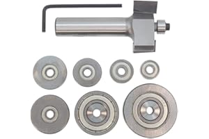 Whiteside Router Bits 1955 Multi Rabbet Set Carbide Tipped 1-3/8-Inch Large Diameter and 1/2-Inch Cutting Length