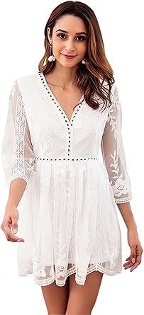 vestito bianco estivo