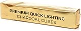 Q4U Quick Light Charcoal Premium 50 Cubes 10 Roll 25mm Cubes view 8
