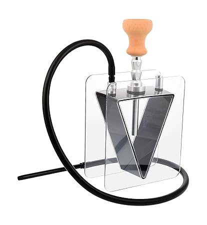 Buy Star Collection Acrylic V Transparent Hookah Online At Low