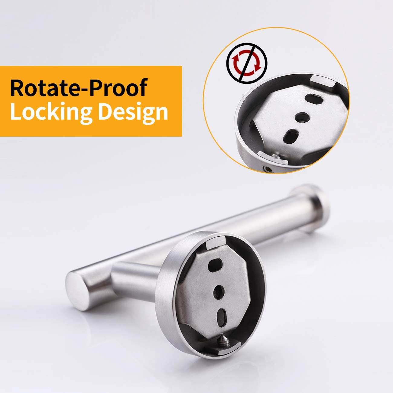 KES Toilet Paper Holder SUS304 Stainless Steel Bathroom Lavatory Dispenser Wall Mount Brushed, A2175S12-2: Industrial & Scientific