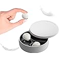 Smallest Earbuds Invisible Bluetooth Earbuds Mini Wireless Ear Buds Discreet Bluetooth Earpiece Tiny Hidden Small Ears Earbud for Work Headphones Sleep True Wireless Earpiece with Charging Case
