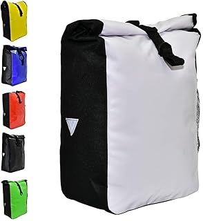 Büchel Fahrradtasche aus Tarpaulin, Besfestigung am Gepäckträger