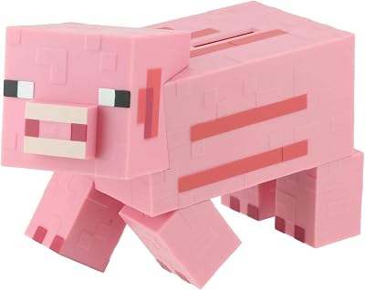 Paladone Minecraft Pig Money Bank Officially Licensed 19cm Kids Gift