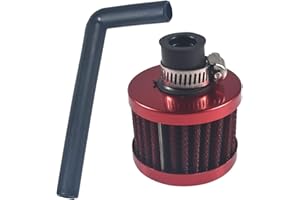 GOIRTUTSS Predator 301cc 420cc Cylinder Head Cover Red Air filter for CT200U CT200U-EX Mini Bike Go kart MB200 BAJA Warrior,For Honda GX160 GX200 168F 5.5/6.5HP Engine