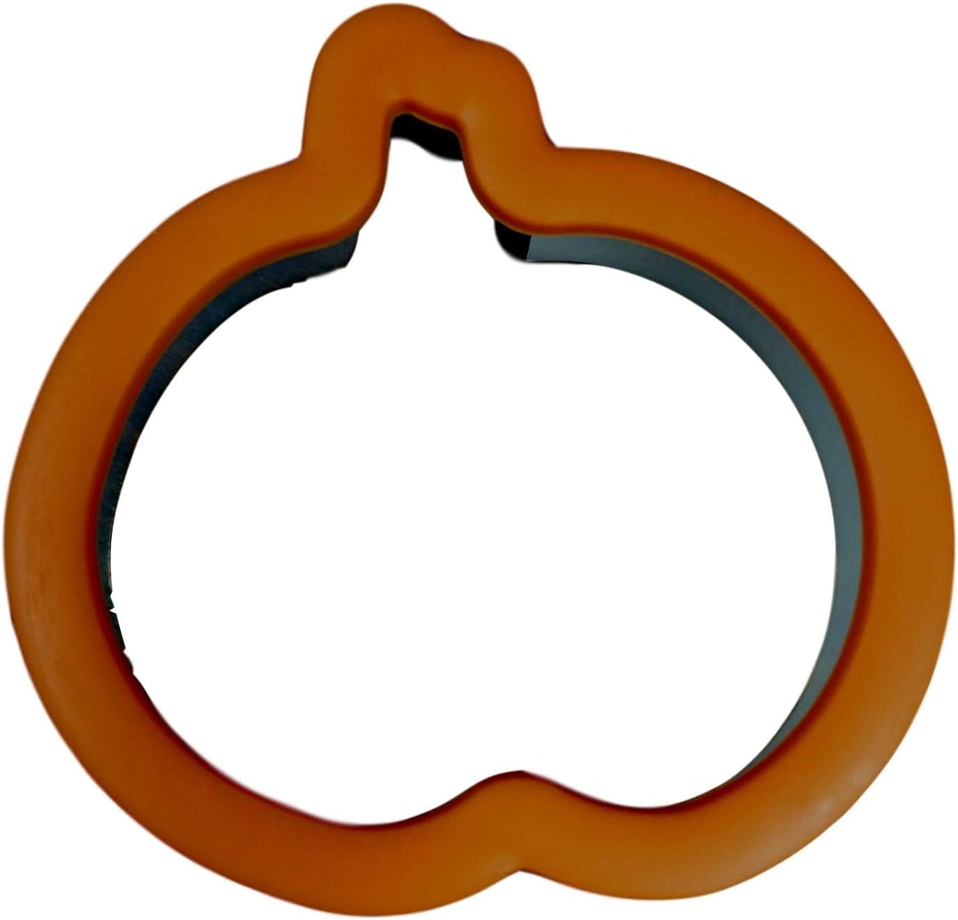 WiltonComfort Grip Orange Pumpkin Plastic Cookie Cutter
