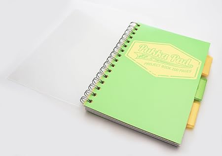 Pukka Pad Project Book Neon Notizbuch A4 - Green