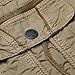 OCHENTA Men's Cotton Lesuire Multi Pockets Cargo Shorts