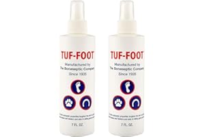 TUF-FOOT Dog Paw & Skin Protection Liquid – 7oz, 2-Pack | Veterinarian Recommended | Heals & Protects Paws, Hooves & Skin | Lick-Safe Paw Protector for Dogs Against Hot Pavement, Ice & Salt