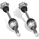Front Left or Right CV Axle Shaft Assembly AWD 4WD Fits for Chevy Models | for 2007-2020 Avalanche Silverado 1500 Tahoe Suburban 1500 GMC Sierra 1500 &amp; Cadillac Escalade ESV EXT &amp;Yukon XL, 2PC