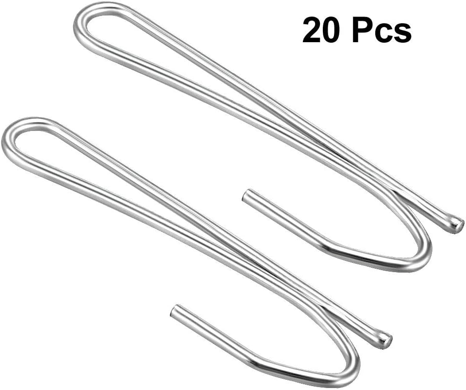 Uxcell Curtain Hooks Metal Single Prongs Pinch Pleat Drapery Hook
