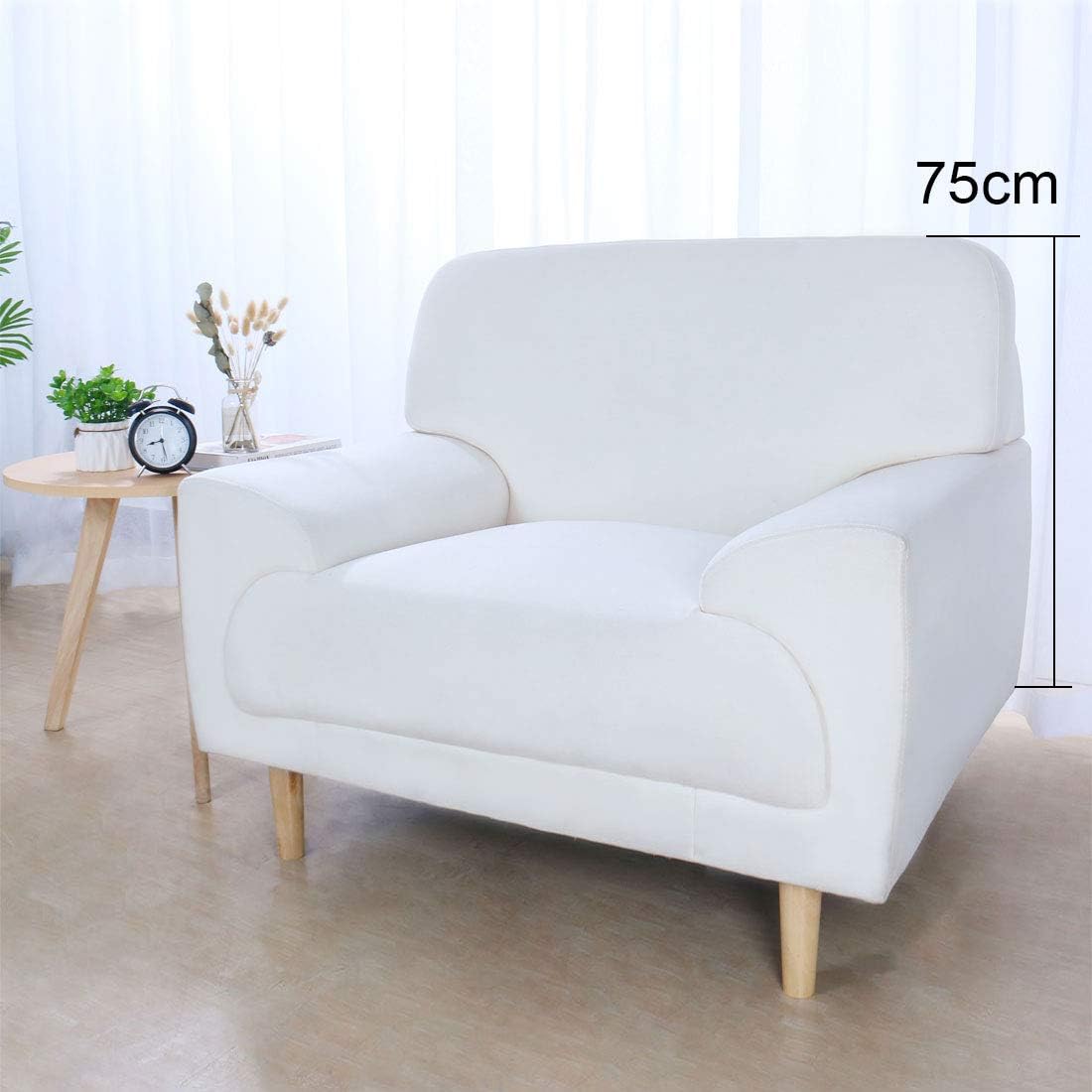 sourcingmap 6 Inch Round Solid Wood Furniture Legs Sofa Couch Chair Table Desk Closet Cabinet Feet Replacement Adjuster Set of 4 - Image 4