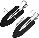 Chuangdi 10 Pieces No Crease Hair Clips Black Hairpins for Bangs Makeup view 2