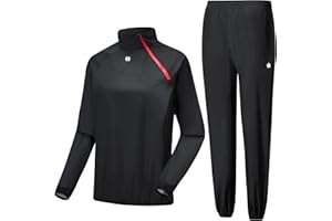 HOTSUIT Sauna Suit for Women Anti Rip Sweat Suit for Weight Loss Odorless Sauna Jacket Pant for Workout Gym