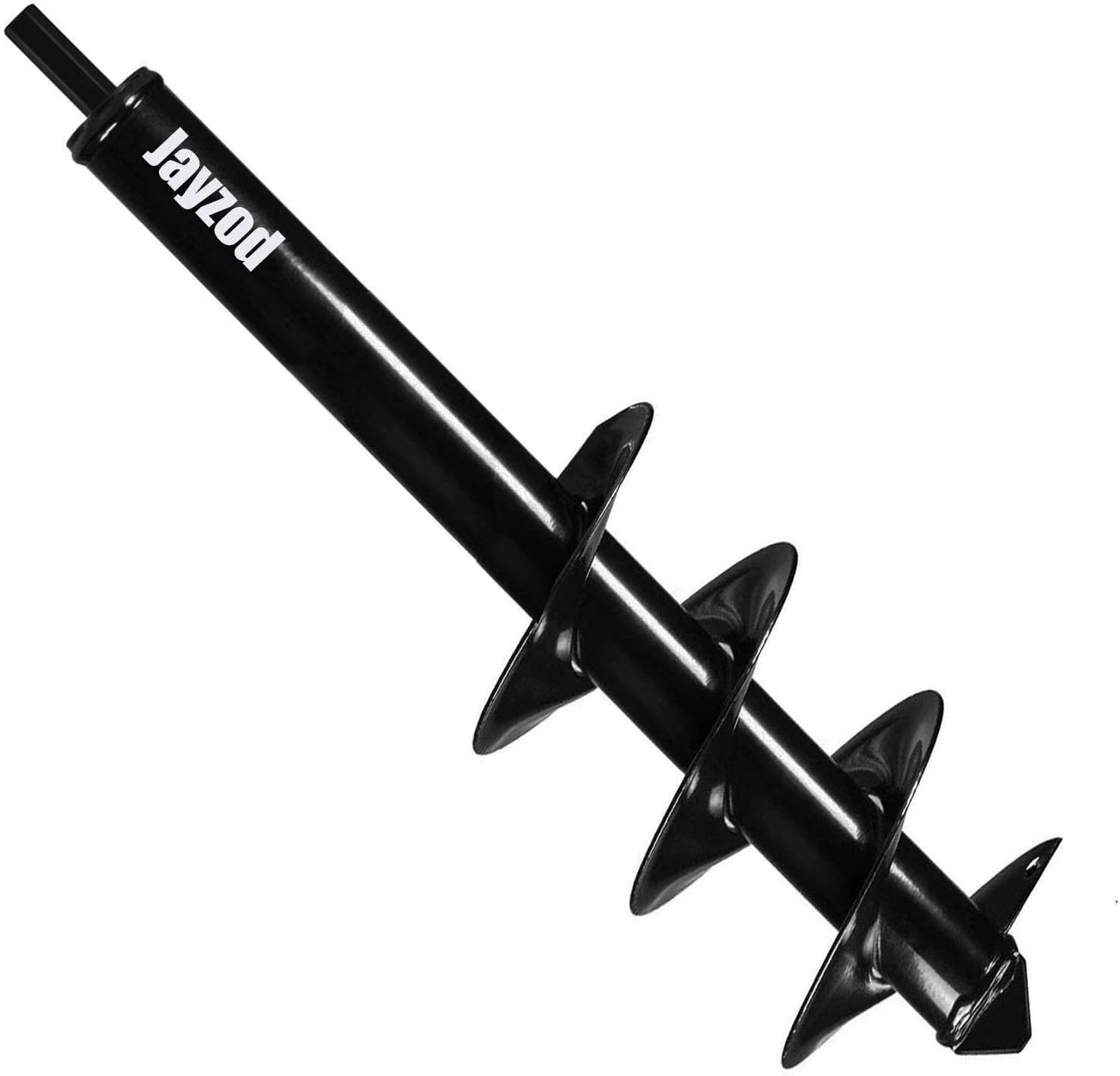 Jayzod Auger Drill bit for Planting 4"X25" Garden Auger Spiral Drill Bit,Bulb & Bedding Plant Augers,Plants Drill bit for 3/8” Hex or Larger Drill: Home Improvement