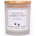 CANDLES-SCENTED Boston Terrier Gifts,Boston Terrier Decor,Dog Farts Candle,Boston Terrier Gifts for Women,Boston Terrier Gifts for Men,Dog Mom Gifts,Dog Candle,Dog Mom Gifts for Women,Dog Lover Gifts