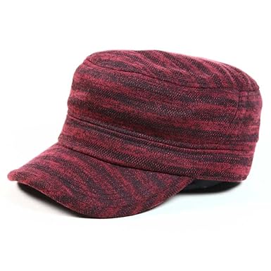 Amazon 帽子 メンズ レディース スウェット風ボーダーワークキャップ