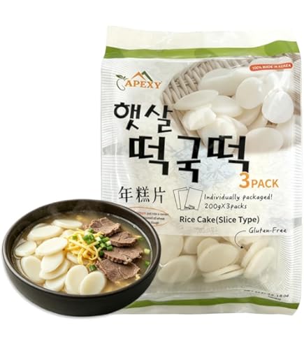 Amazon.com : Sekero rice cake,Korean rice cake, Rice Ovaletts