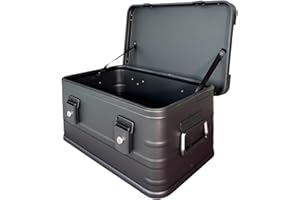 Heavy-Duty Universal Lightweight Aluminum box for logistics, storage, transportation, camping, outdoor activities, military p
