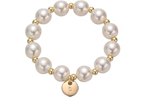 GINAZL Flower Grl Gifts, Initial A-Z Bracelet Will You Be My Flower Grl Gift Thank You for Being Our Flower Grl Gift