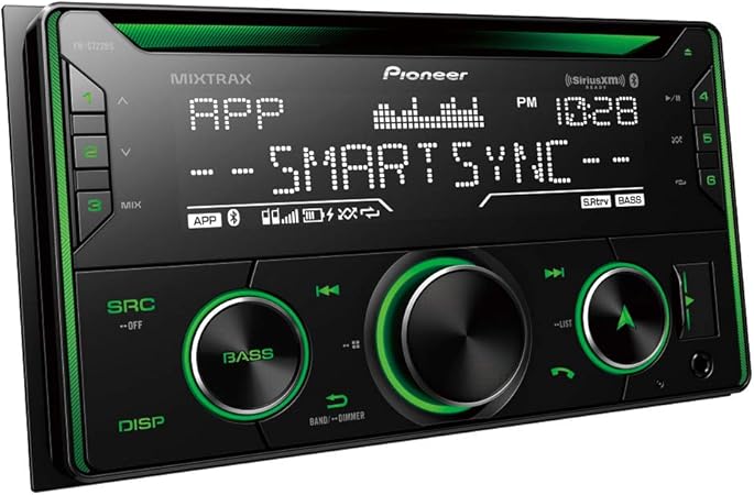 Amazon.com: Pioneer FH-S722BS Double DIN CD Receiver with Built-In