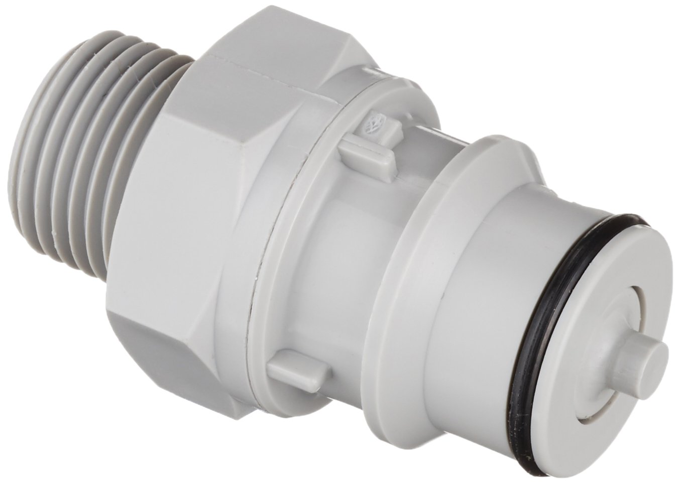 Neolab 2 0814 Socket Connector With Shutoff 3/8 PP, External Thread 3/8